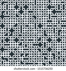 Truchet Random Pattern Generative Tile Art background illustration