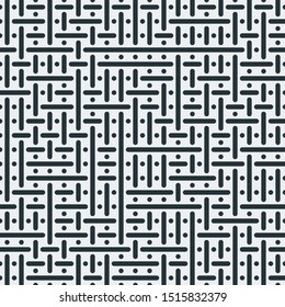 Truchet Random Pattern Generative Tile Art background illustration