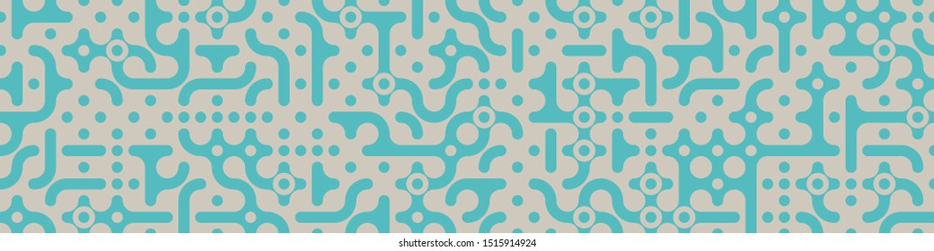 Truchet Random Pattern Generative Tile Art background illustration