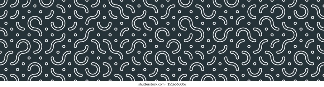 Truchet Random Pattern Generative Tile Art background illustration