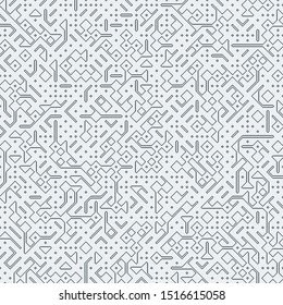 Truchet Random Pattern Generative Tile Art background illustration