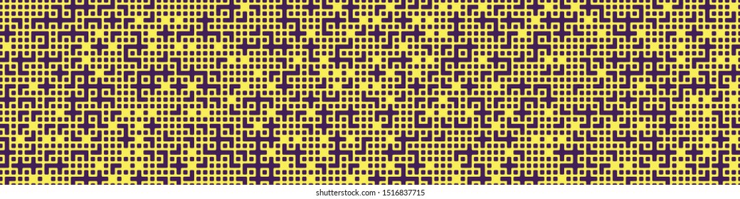 Truchet Random Pattern Generative Tile Art background illustration