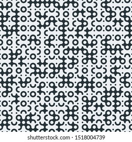 Truchet Random Pattern Generative Tile Art background illustration