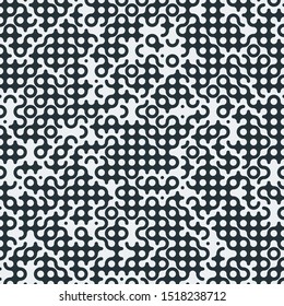 Truchet Random Pattern Generative Tile Art background illustration