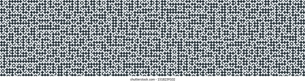 Truchet Random Pattern Generative Tile Art background illustration