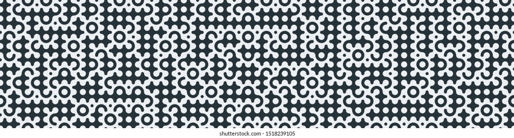 Truchet Random Pattern Generative Tile Art background illustration