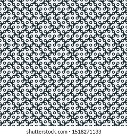 Truchet Random Pattern Generative Tile Art background illustration