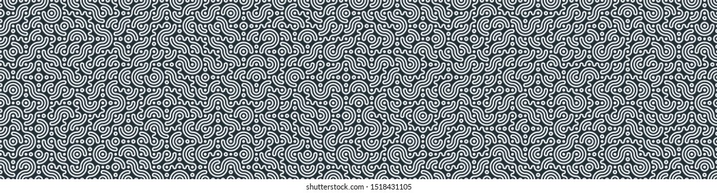 Truchet Random Pattern Generative Tile Art background illustration