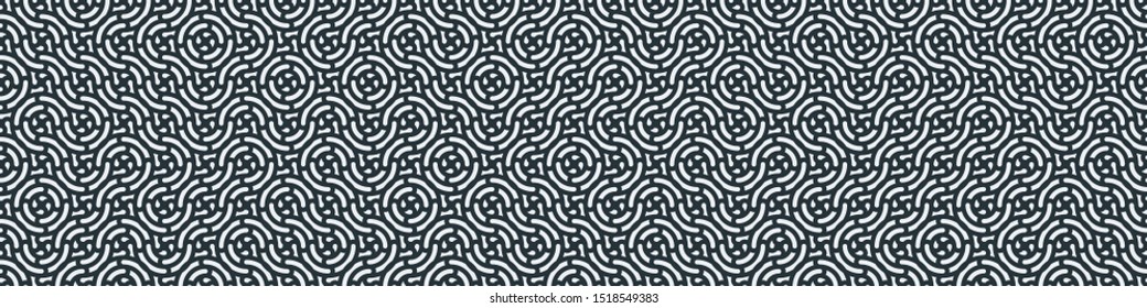 Truchet Random Pattern Generative Tile Art background illustration