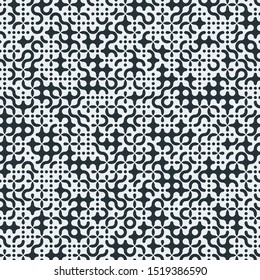 Truchet Random Pattern Generative Tile Art background illustration