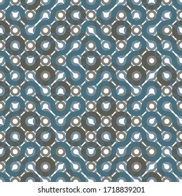 Diseño de repetición Truchet. Patrón geométrico sin fisuras para papeles pintados, fondos de página web, texturas superficiales, tela, alfombra, decoración casera.