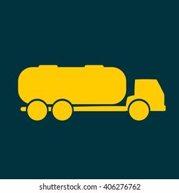 truck auto barrel icon