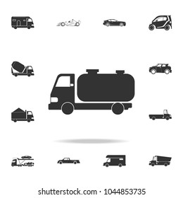 truck auto barrel icon. Detailed set of transport icons. Premium quality graphic design. One of the collection icons for websites, web design, mobile app on white background