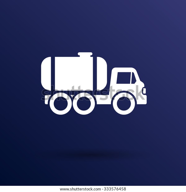 truck\
auto barrel icon vector button logo symbol\
concept.
