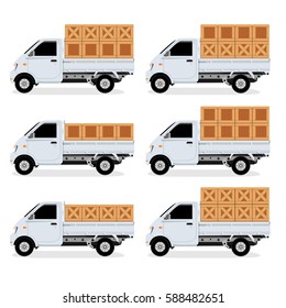 Truck Box vector