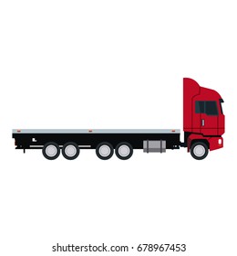truck cabin trailer transport wheels motor