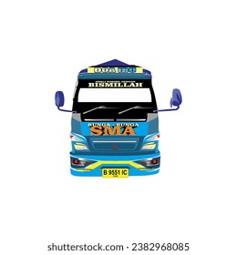 truck canter design vector free