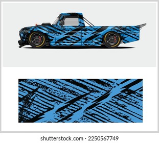truck and car decal design vector kit