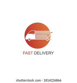
Truck Car Express delivery service Logo vector