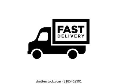 Truck Car Express Delivery Service Logo Stock Vector (Royalty Free ...