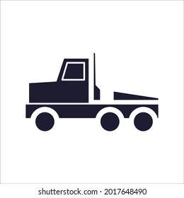 truck car icons symbol vector elements for infographic web