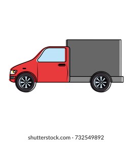 truck car isolated icon