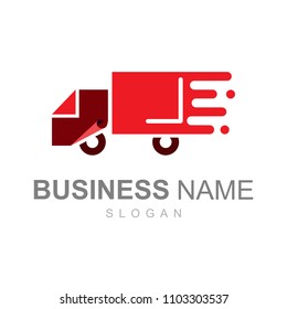 truck car logo with simple look, logo ready to use