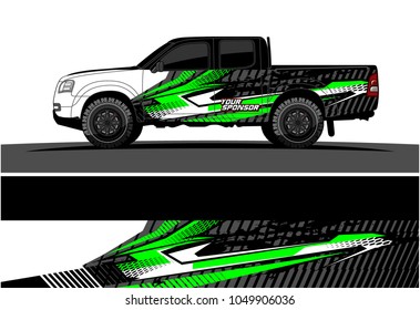 Truck Car Vehicle Racing Graphic Kit Stock Vector (Royalty Free) 1049906135