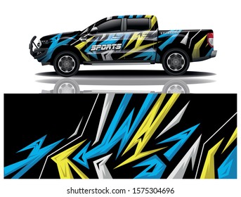 truck car wrap design for company