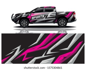 truck car wrap design for company