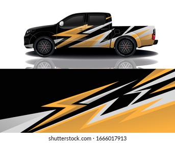 Truck Car Wrapping Decal Design
