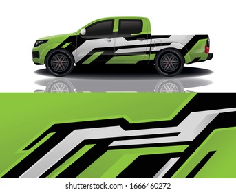Truck Car Wrapping Decal Design