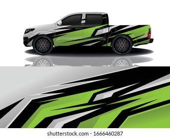 Truck Car Wrapping Decal Design