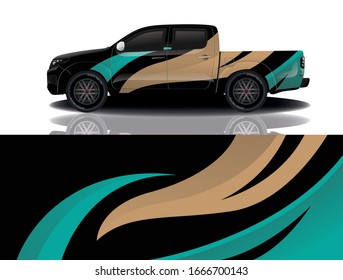Truck Car Wrapping Decal Design