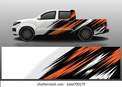 Truck Car Wrapping Decal Design