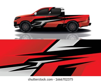 Truck Car Wrapping Decal Design