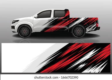 Truck Car Wrapping Decal Design