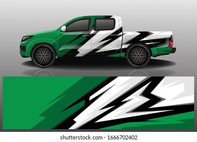 Truck Car Wrapping Decal Design