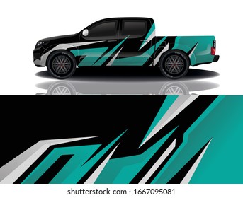 Truck Car Wrapping Decal Design