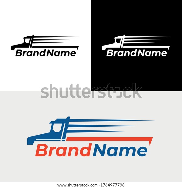 Truck Cargo Fast\
Delivery Logistic Logo
