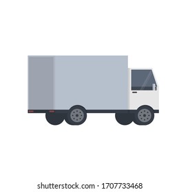 Truck. Cargo truck. Vector illustration