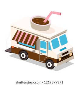 Truck coffee van