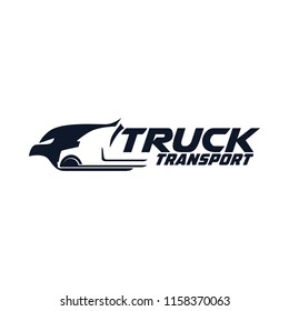 Truck Company Transportation Logo Illustration