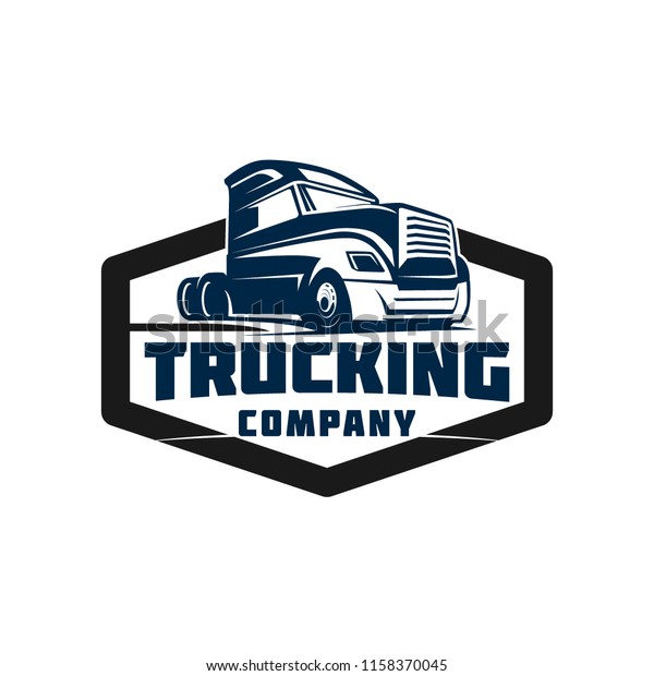Truck Company\
Transportation Logo\
Illustration