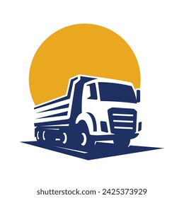 Truck Construction Logo, is highly recommended for company logos, icons or others