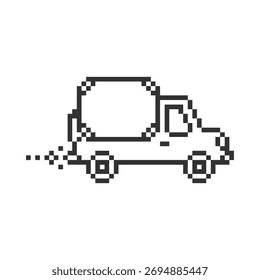 truck container cargo pixel art