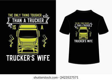 Truck creative typography vector art