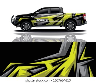Truck Decal Wrap Vector Design
