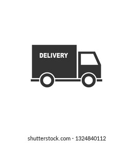 Truck delivery car icon