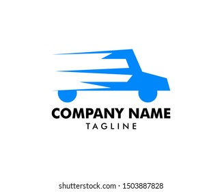 Truck Delivery Cargo Logo Design Vector Template